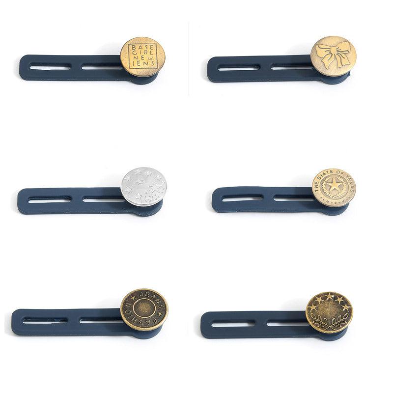 3Pcs Elastic Waist Extenders For Pants Jeans Trousers