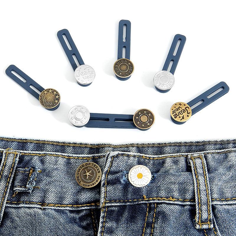 3Pcs Elastic Waist Extenders For Pants Jeans Trousers