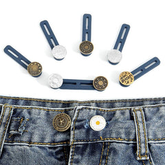 3Pcs Elastic Waist Extenders For Pants Jeans Trousers