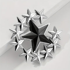 Vintage Hollow Out Belt Buckle Silvery