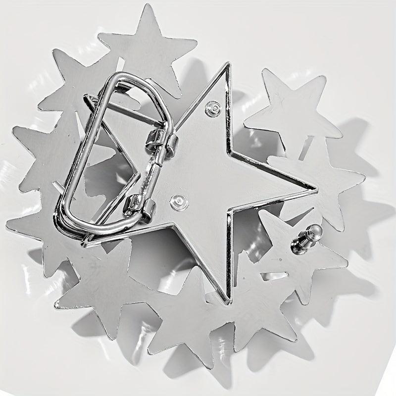 Vintage Hollow Out Belt Buckle Silvery