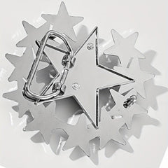 Vintage Hollow Out Belt Buckle Silvery