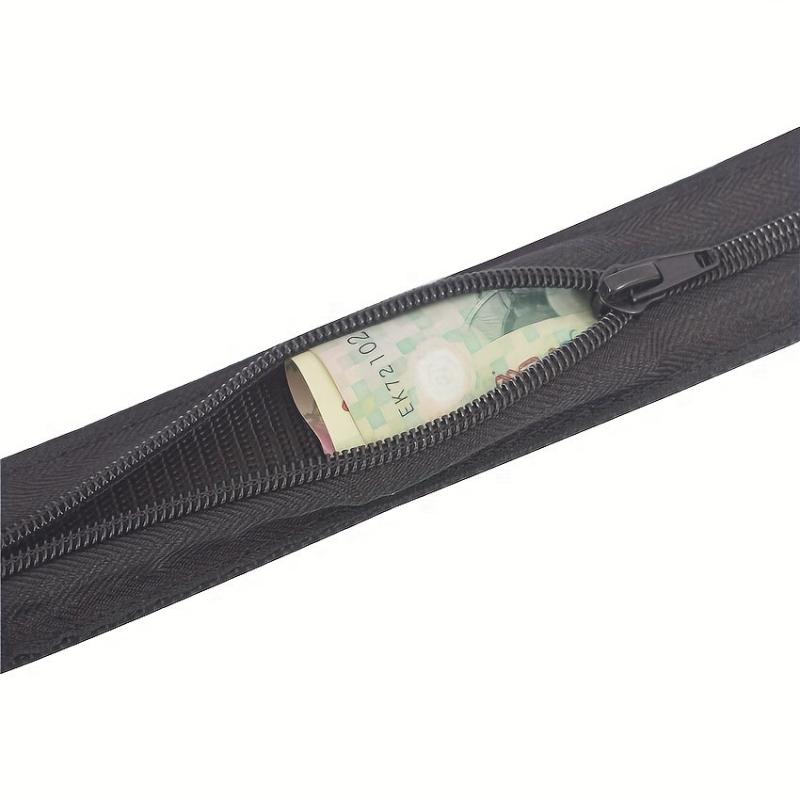 Travel Security Belt With Zipper Security Money Pocket