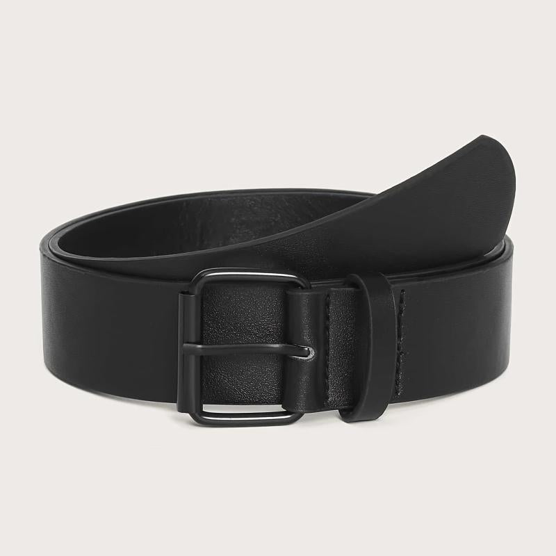 Unisex Vintage Leather Belt for Jeans Casual Wear