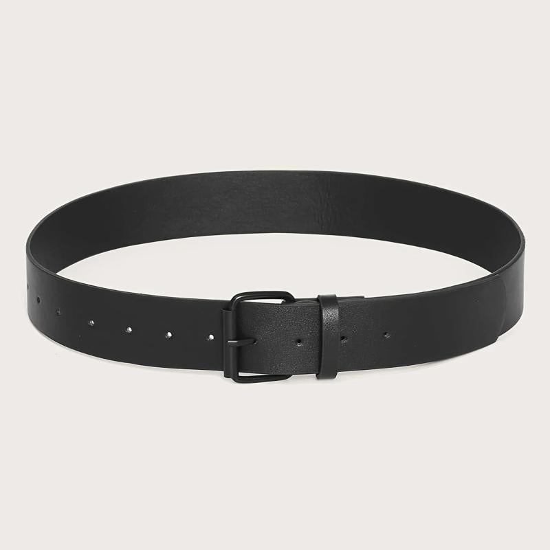 Unisex Vintage Leather Belt for Jeans Casual Wear
