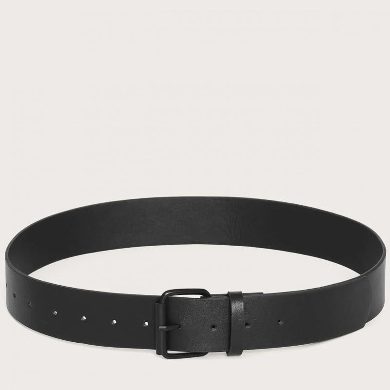 Unisex Vintage Leather Belt for Jeans Casual Wear