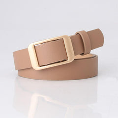 Vintage Alloy Buckle Belt for Women