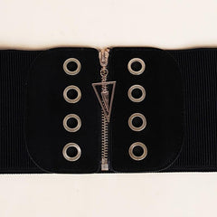 Women Corset Wide Elastic Waist Belt Cinch Stretch Waistband
