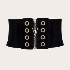 Women Corset Wide Elastic Waist Belt Cinch Stretch Waistband