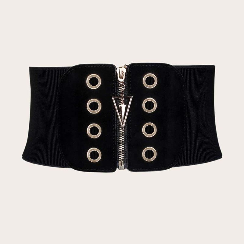 Women Corset Wide Elastic Waist Belt Cinch Stretch Waistband