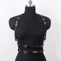 Adjustable PU Leather Waistband Corset Belt for Night Club