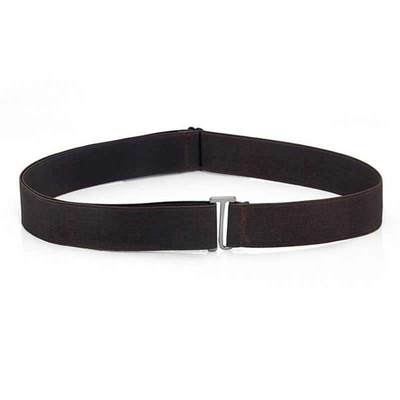 Canvas Stretch Braid Belt Women No Show Invisible Belt Elastic Waist Belt