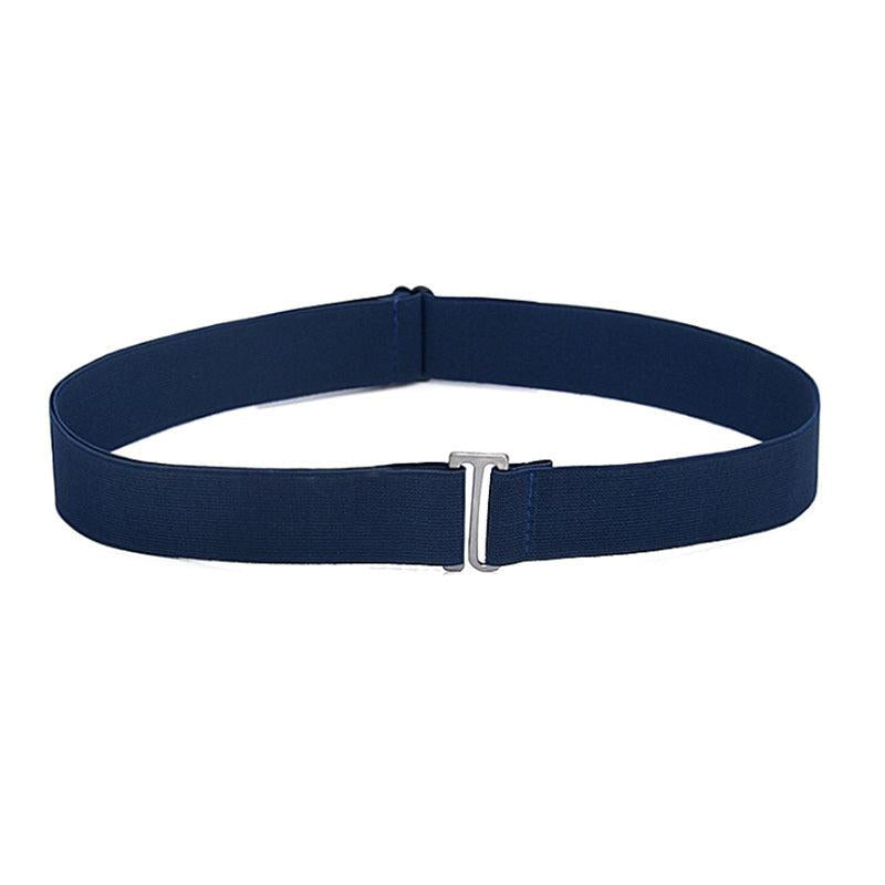 Canvas Stretch Braid Belt Women No Show Invisible Belt Elastic Waist Belt