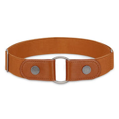 Women's No Buckle Invisible Stretch Belt Adjustable Elastic Buckle