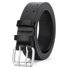 Men's Double Claw Leather Casual Alloy Belt
