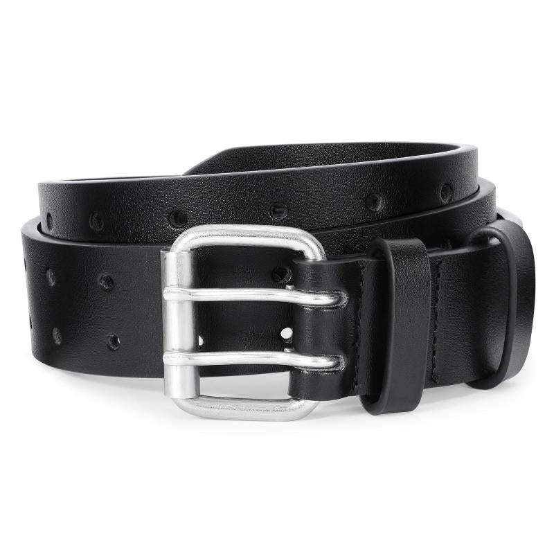 Men's Double Claw Leather Casual Alloy Belt