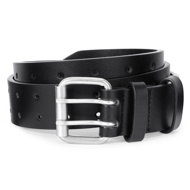 Men's Double Claw Leather Casual Alloy Belt