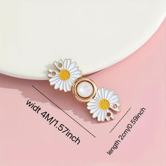 Adjustable Waist Tightener Buckle Chrysanthemum Clip