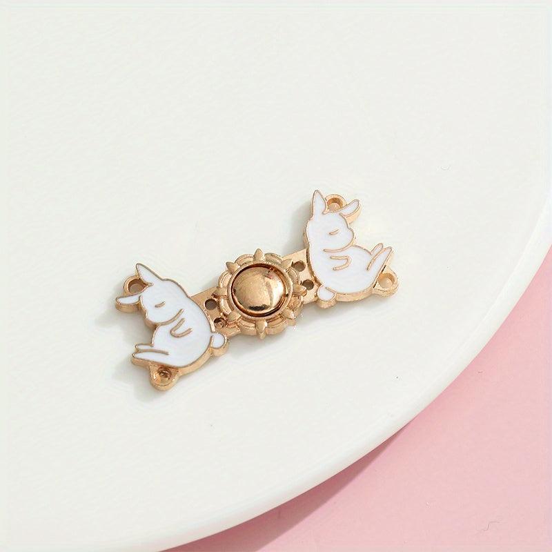 Adjustable Waist Tightener Buckle Chrysanthemum Clip
