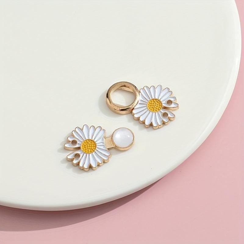 Adjustable Waist Tightener Buckle Chrysanthemum Clip