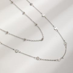 Metal Waist Chain Sequin Circular Piece Body Chain Belly Chain