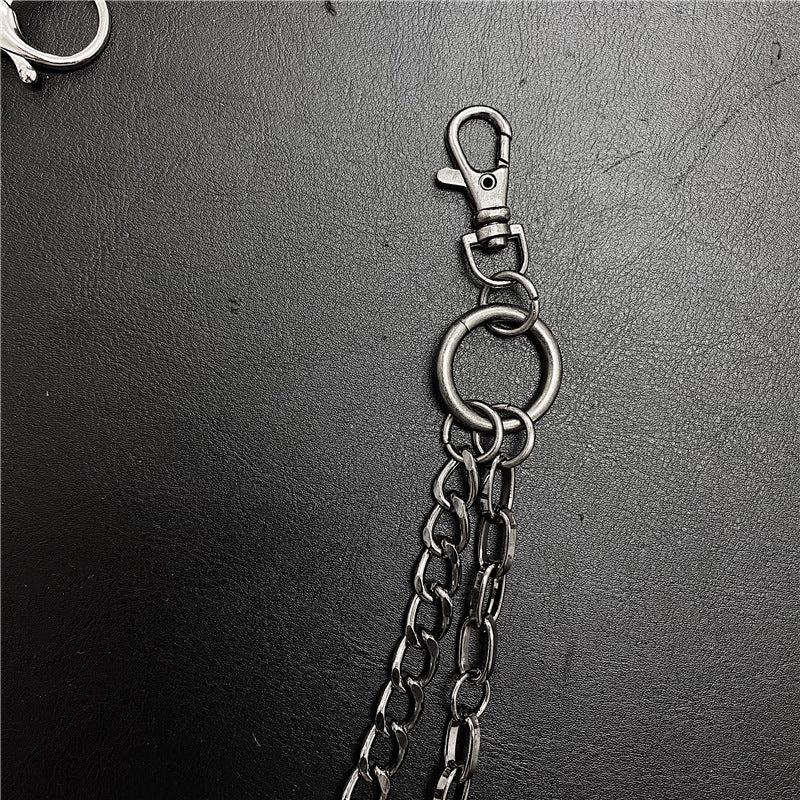Spiked Retro Circle Waist Chain for Men and Women