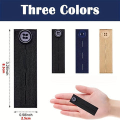 Elastic Waist Extenders for Jeans Pants Button Extender