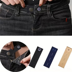 Elastic Waist Extenders for Jeans Pants Button Extender