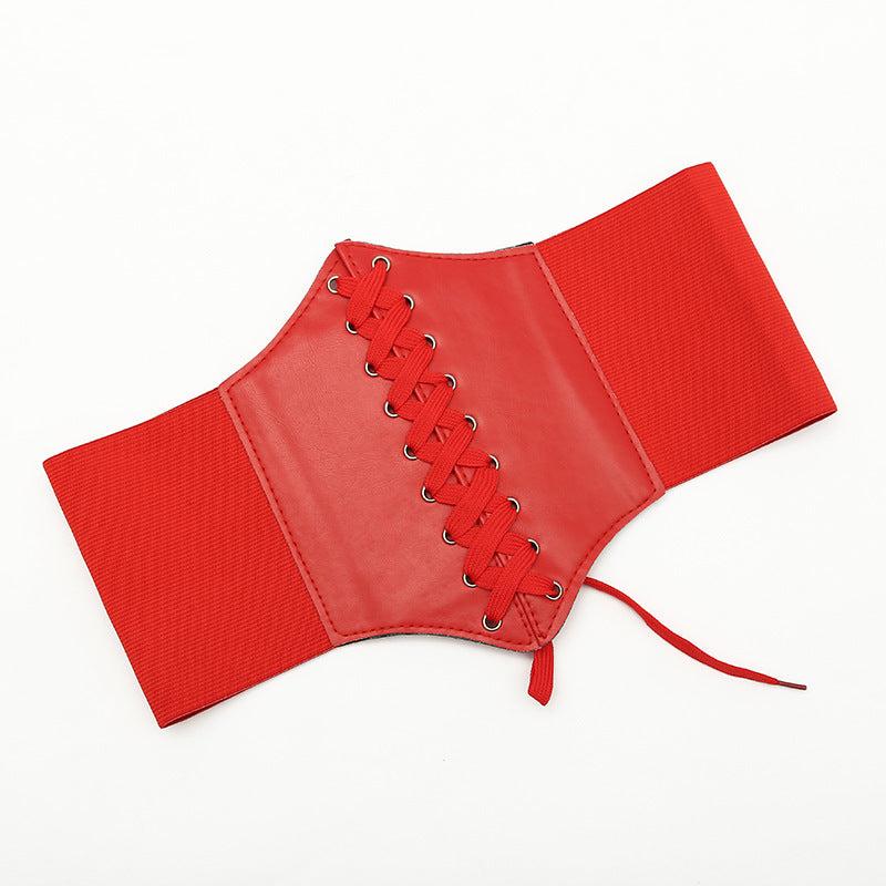Women's Wide Corset Belt Stretch Elastic Waist Cover