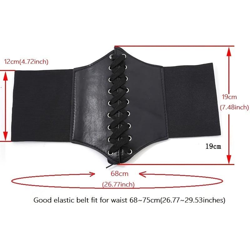 Women's Wide Corset Belt Stretch Elastic Waist Cover