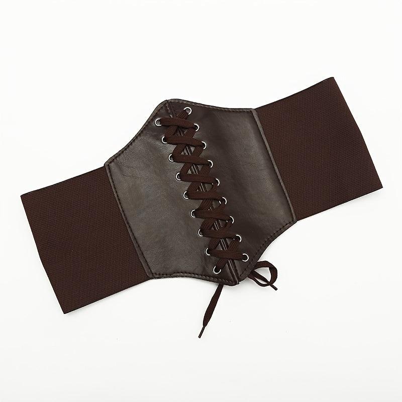 Women's Wide Corset Belt Stretch Elastic Waist Cover