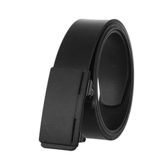 Vintage Leather Belt with Automatic Buckle