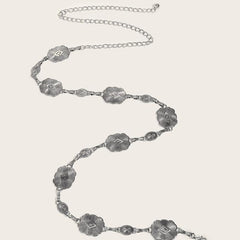 Vintage Geometric Carved Bohemian Waist Chain Belt