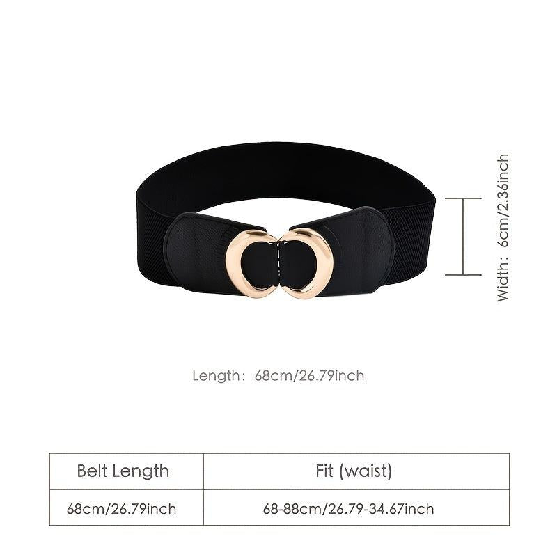 Stretchy Elastic Waistband Belt for Skirts and Dresses