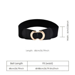 Stretchy Elastic Waistband Belt for Skirts and Dresses