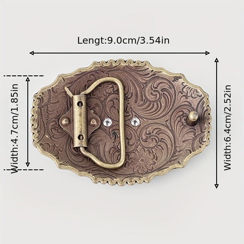 Vintage Boot Belt Buckle For Women & Men Western Jeans Accessories