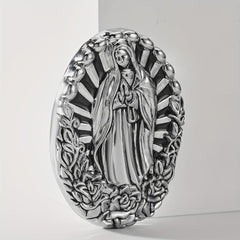 Vintage Virgin Mary Belt Buckle for DIY