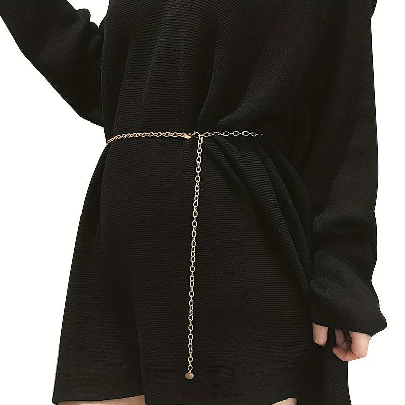 Metal Tassel Body Chain Waist Belt Dress Accessory