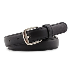 Women's Pin Buckle Leather Belt for Jeans
