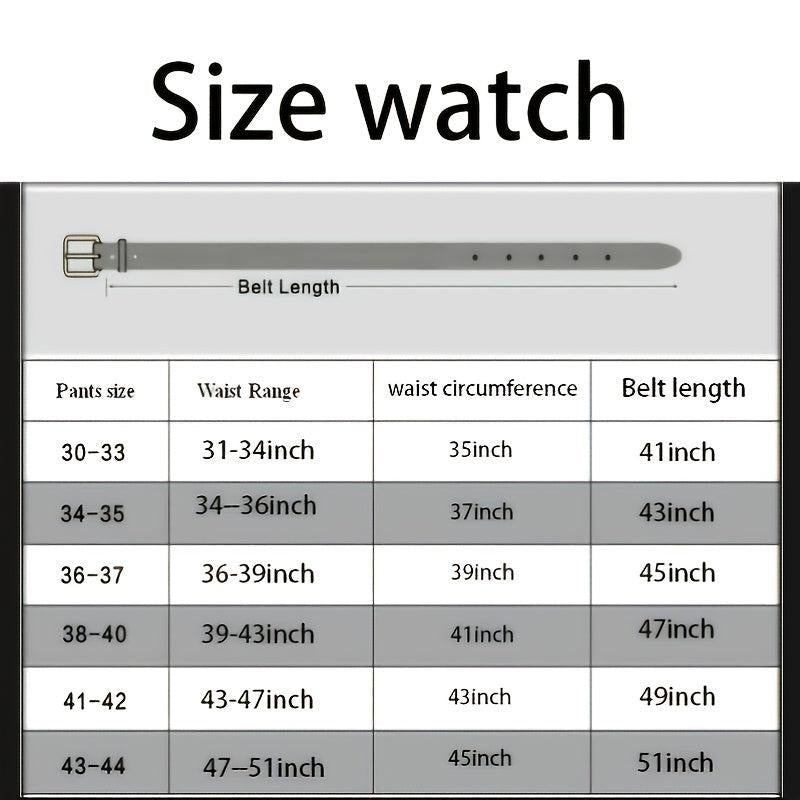 Women's Pin Buckle Leather Belt for Jeans