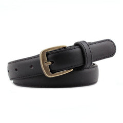 Women's Pin Buckle Leather Belt for Jeans