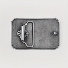 Gothic Letter Belt Buckle Leather Waistband Parts DIY