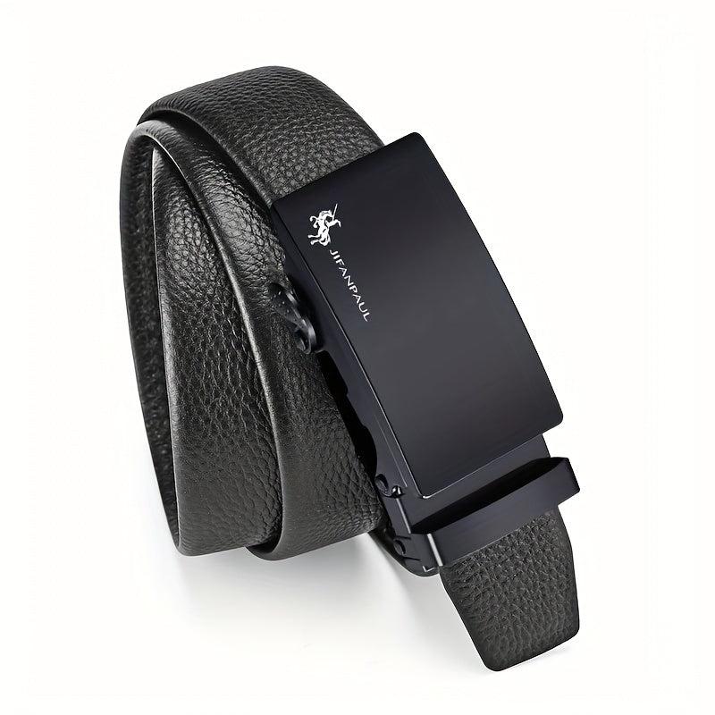 Men's PU Automatic Buckle Belt For Wedding Daily