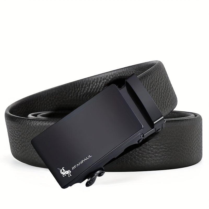 Men's PU Automatic Buckle Belt For Wedding Daily