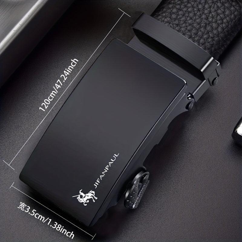 Men's PU Automatic Buckle Belt For Wedding Daily