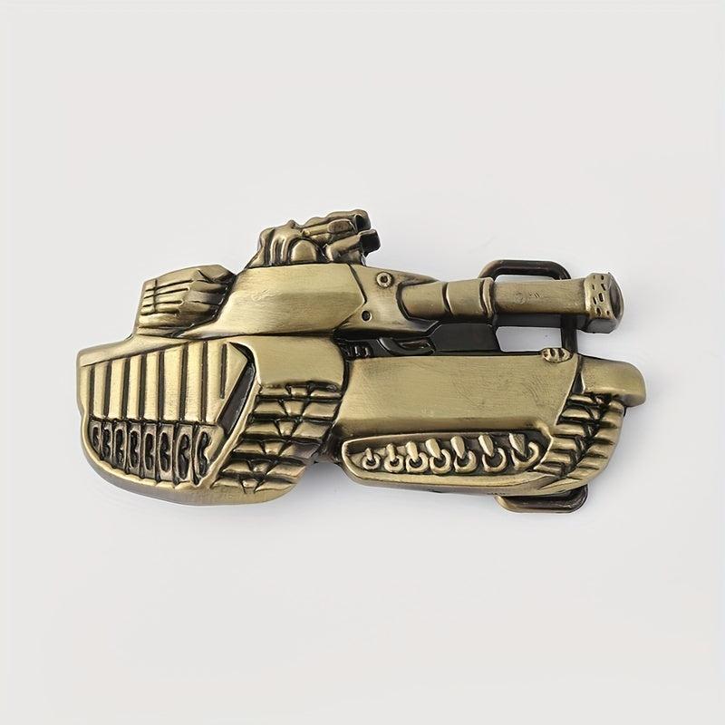 Vintage Tank Belt Buckle For Women & Men - Western Cowboy Cowgirl