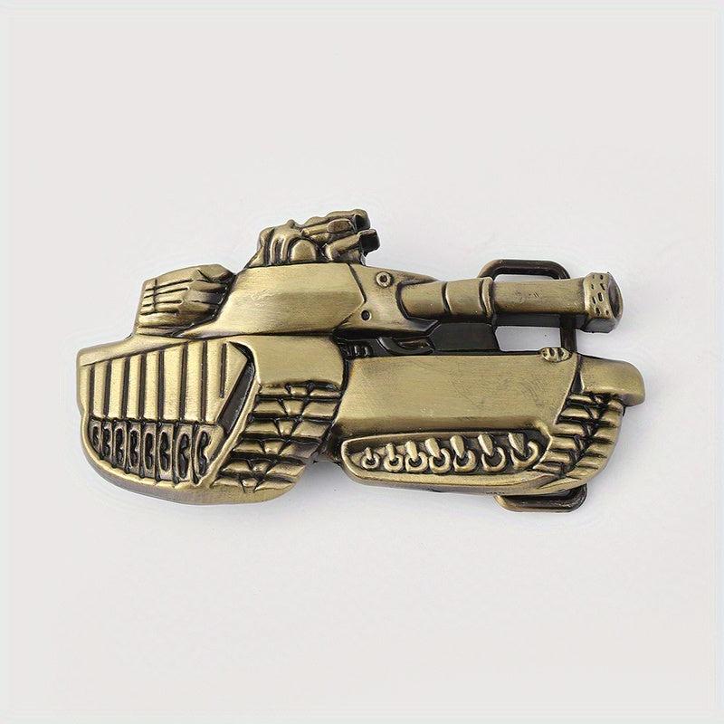 Vintage Tank Belt Buckle For Women & Men - Western Cowboy Cowgirl