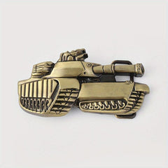 Vintage Tank Belt Buckle For Women & Men - Western Cowboy Cowgirl