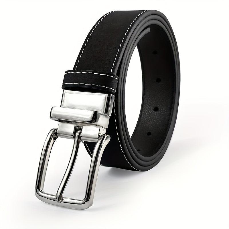 Unisex Vintage Pin Buckle Belt Casual PU Belt Jeans Pants Belt