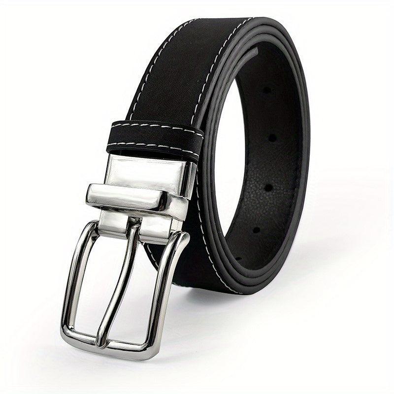 Unisex Vintage Pin Buckle Belt Casual PU Belt Jeans Pants Belt